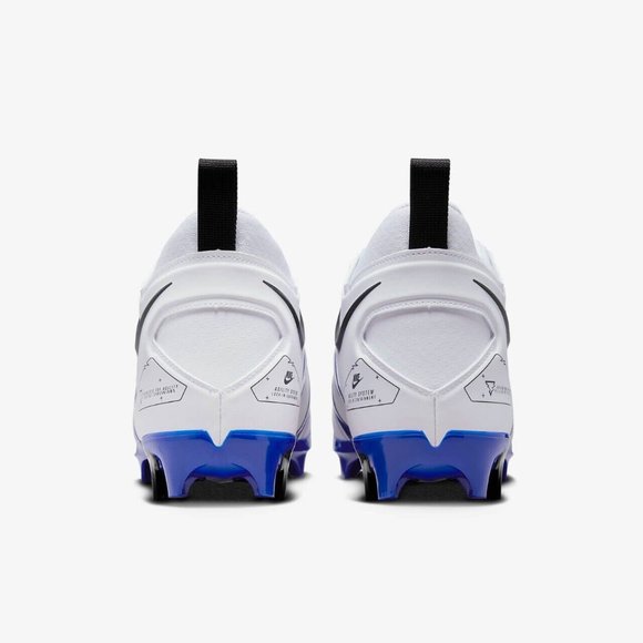 Nike Alpha Menace Pro 3 Mid Men Football Shoe White Blue CT6649-101 NEW Sz 10.5 main image 10